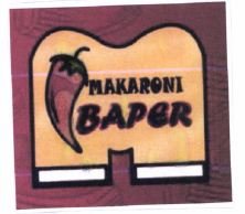 Trademark MAKARONI BAPER + LOGO