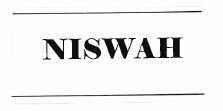 Trademark NISWAH