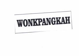 Trademark WONKPANGKAH