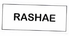 Trademark RASHAE