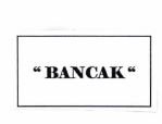 Trademark BANCAK