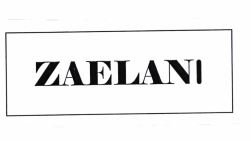 Trademark ZAELANI