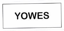 Trademark YOWES