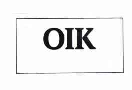 Trademark OIK