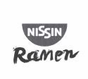 Trademark NISSIN Ramen (logo) (black & white)