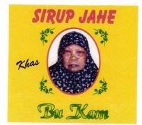 Trademark SIRUP JAHE KHAS BU KAM + LUKISAN