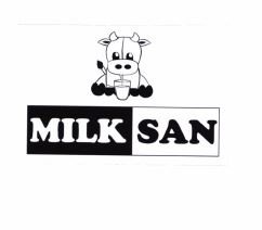 Trademark MILKSAN + LOGO