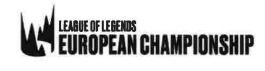 Trademark LEAGUE OF LEGENDS EUROPEAN CHAMPIONSHIP & Design