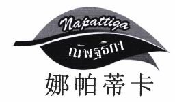 Trademark napattiga + huruf china + logo