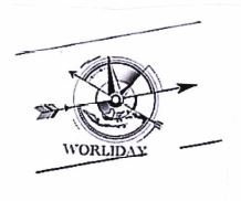 Trademark WORLIDAY + LOGO