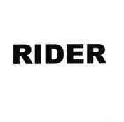 Trademark RIDER