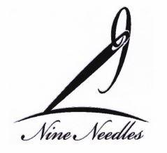 Trademark NINE NEEDLES + lukisan/logo