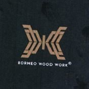 Trademark BORNEO WOOD WORK + LOGO