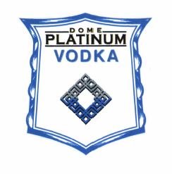 Trademark DOME PLATINUM VODKA