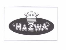 Trademark HAZWA+ LOGO