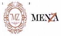 Trademark MENZA + LOGO