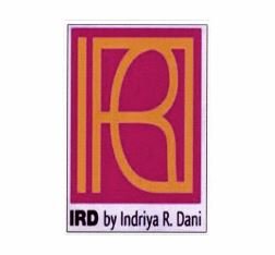 Trademark IRD BY INDRIYA R.DANI + LOGO