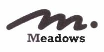 Trademark M. MEADOWS