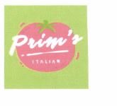 Trademark PRIM'S Italian + Lukisan/Logo