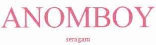 Trademark ANOMBOY seragam