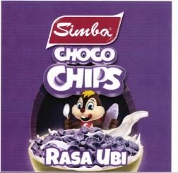 Trademark SIMBA CHOCO CHIPS RASA UBI