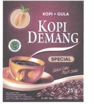 Trademark KOPI DEMANG + LOGO