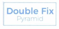 Trademark Double Fix Pyramid + Lukisan