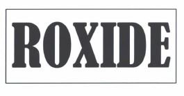 Trademark ROXIDE