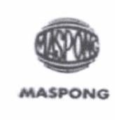 Trademark MASPONG + LOGO