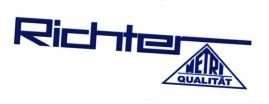 Trademark Richter METRI QUALITAT + Logo