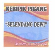 Trademark SELENDANG DEWI + LUKISAN