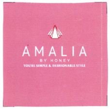 Trademark AMALIA BY HONEY + LOGO