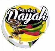 Trademark Sambal Dayak + Lukisan/Gambar