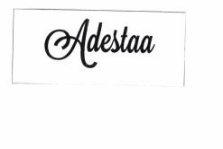 Trademark Adestaa