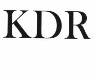 Trademark KDR