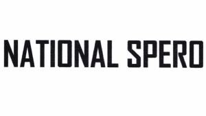 Trademark NATIONAL SPERO