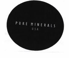 Trademark PURE MINERALS USA