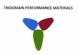 Trademark TRIDOMAIN PERFORMANCE MATERIALS + Logo