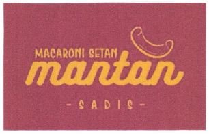 Trademark Macaroni Setan Mantan Sadis + Lukisan