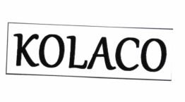 Trademark KOLACO