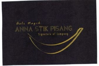 Trademark ANNA STIK PISANG + logo