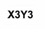 Trademark X3Y3