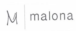 Trademark malona+ LOGO