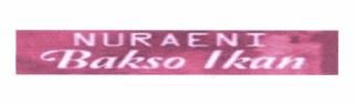 Trademark NURAENI BAKSO IKAN