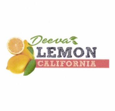 Trademark Deeva Lemon California + Lukisan