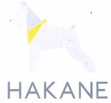 Trademark HAKANE + LOGO