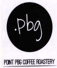 Trademark POINT PBG COFFEE ROASTERY + Logo .pbg