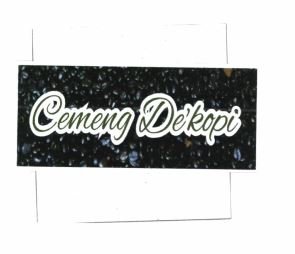 Trademark Cemeng De'Kopi