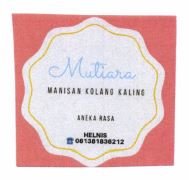 Trademark Mutiara Manisan Kolang-kaling dan logo