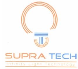 Trademark SUPRA TECH + LOGO